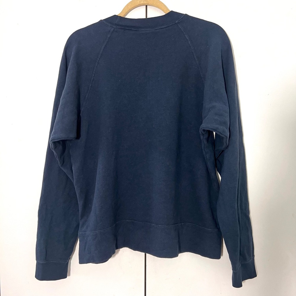 Jungmaven Sweatshirt Mens XS Blue Hemp Organic Cotton Raglan Sustainable Basic - Picture 2 of 7